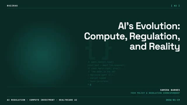 Two people sit at microphones in a warm, book-lined study, smiling during conversation with "The OpenAI Podcast" text…