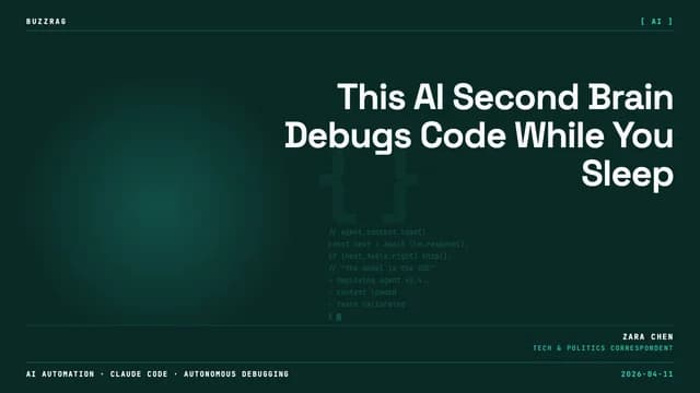 Dark background with white and red text reading "CLAUDE CODE SECOND BRAIN" above icons for Claude Code and Obsidian app logos