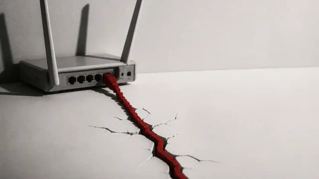 Live stream vlog showing a table of outdated firewall component versions with security vulnerabilities highlighted against…