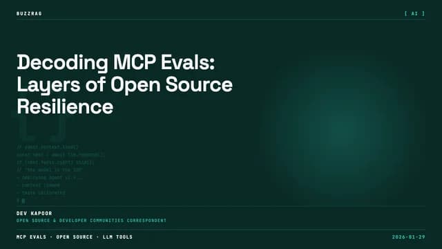 Man in light green shirt holding a microphone against dark background with "TEST MCP TOOLS" text and hands-on demo label