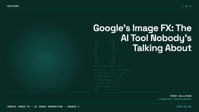 Google's Image FX: The AI Tool Nobody's Talking About