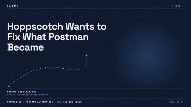 White text "POSTMAN KILLER" with yellow arrow pointing to purple UFO icon on dark background