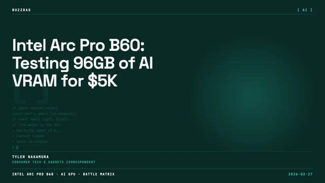 Two men react dramatically next to an open PC case with multiple storage drives, with "BATTLE MATRIX" text overlay and…