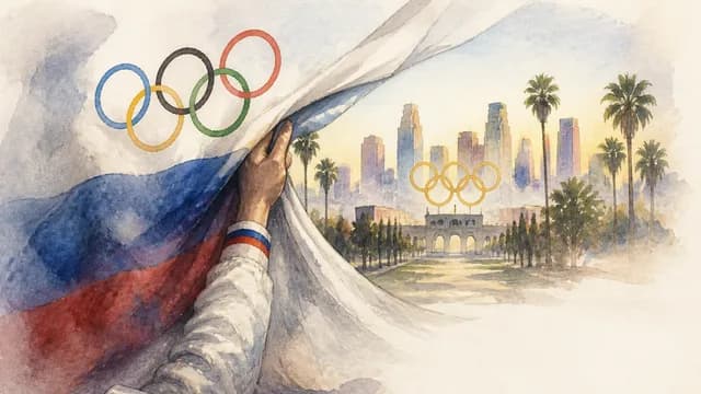 IOC Lifts Russia Ban, Opening Path to LA28