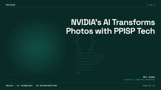 Thermal imaging split-screen showing a house's heat signature with NVIDIA logo and 75% progress indicator overlaid