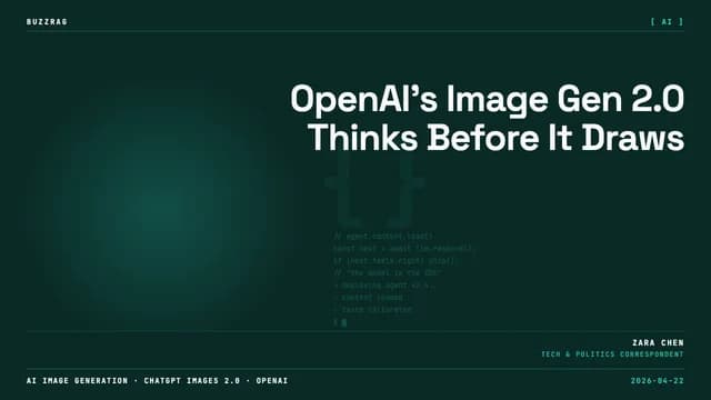 Green and yellow gradient background with "ChatGPT Images" and "2.0" text displayed in white