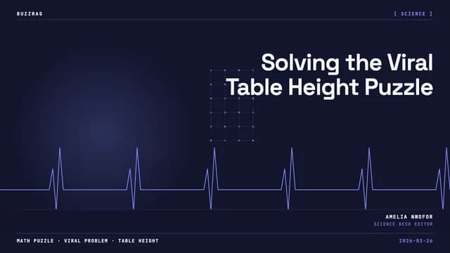 Two tables with a cat and UFO showing measurements of 170 and 130 units to solve a math puzzle.