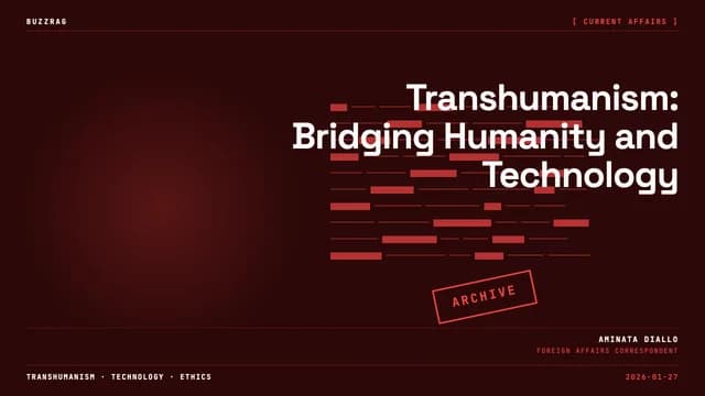 Two people in conversation with a glowing brain circuit board graphic behind them and "LET'S NOT BE NAIVE" text overlay,…