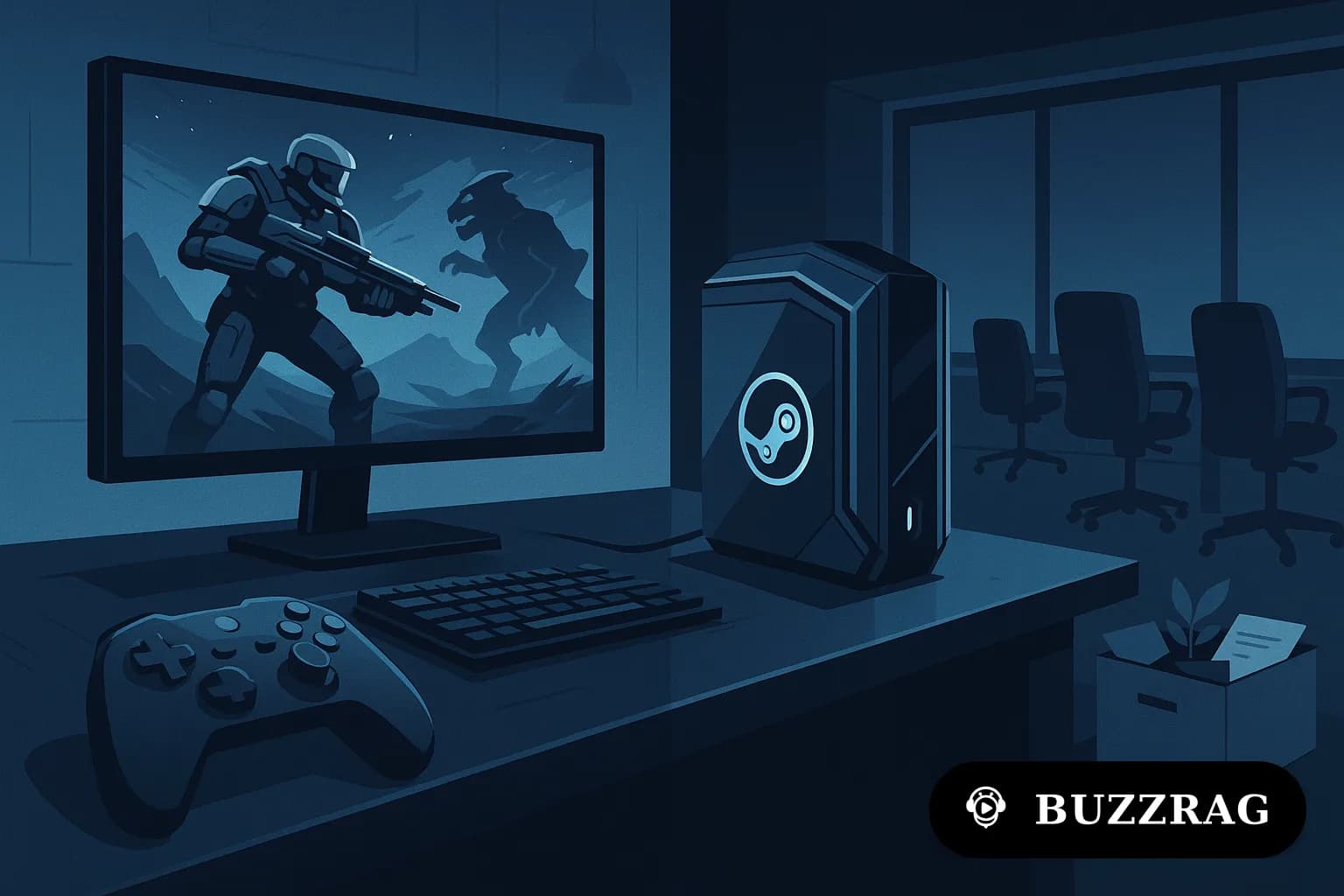BuzzRAG Gaming Desk — 2026-06-23