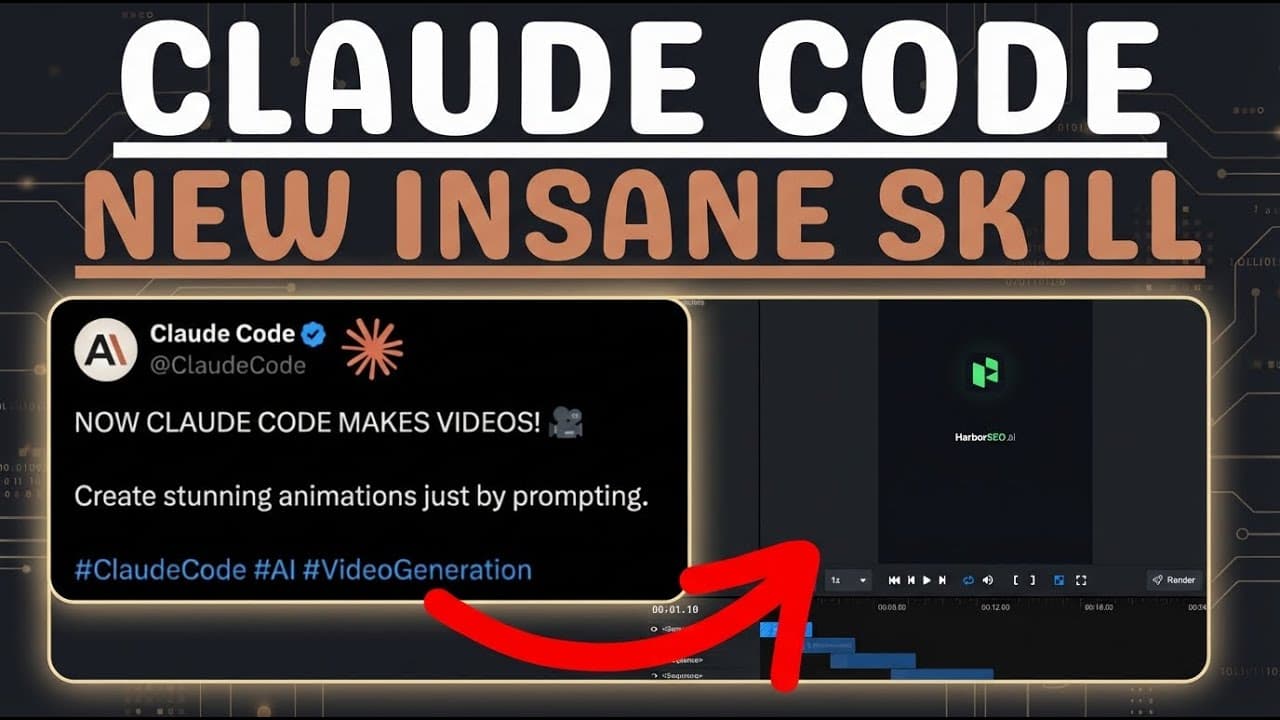 Claude Code & Remotion: A Game-Changer for Video
