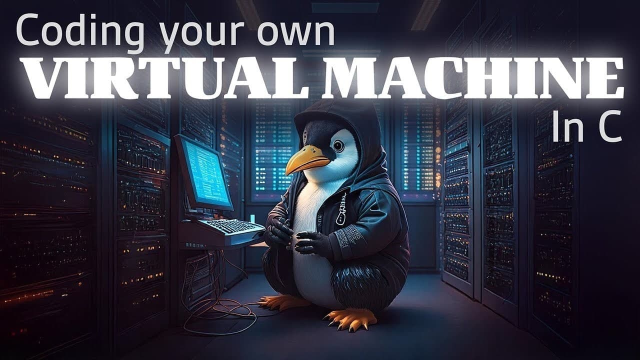 Building a Virtual Machine From Scratch Takes Six Hours