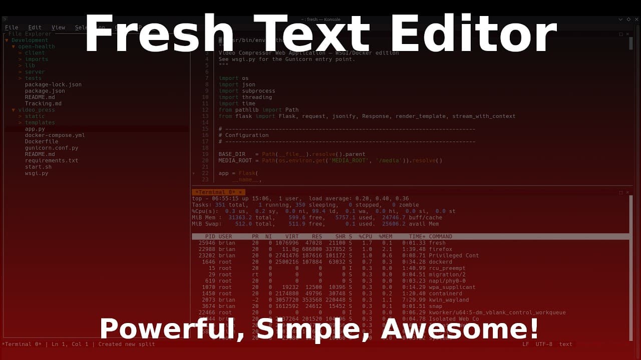 Fresh Text Editor Challenges Terminal Editing Status Quo