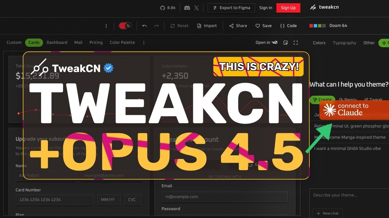 Unlocking UI Magic: The Power of TweakCN