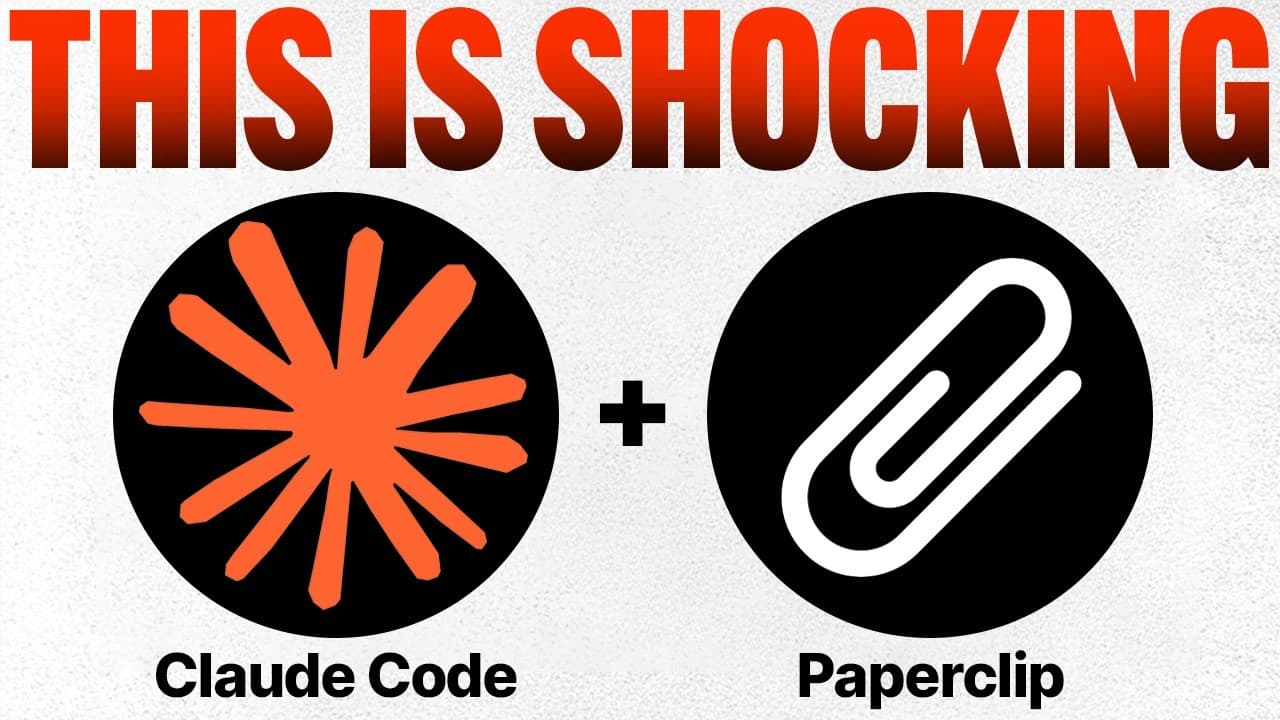 Claude Code + Paperclip: Running Companies With AI Agents