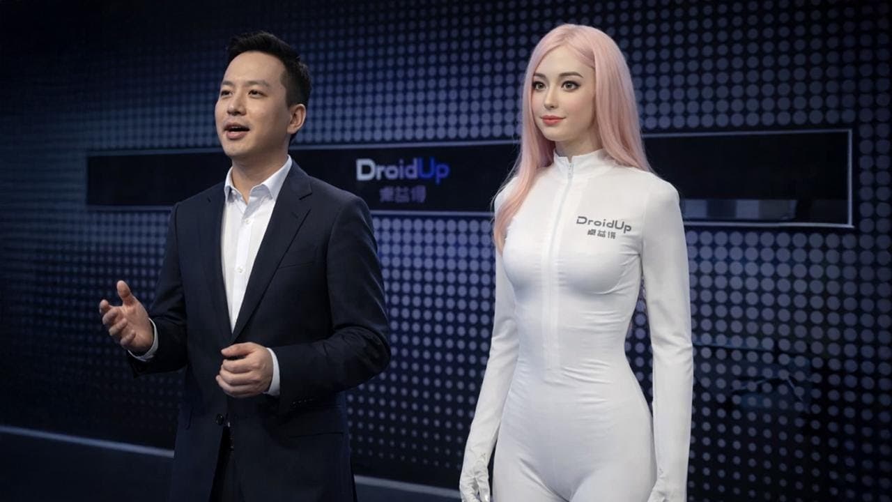 China's Moya Robot Walks the Uncanny Valley Line