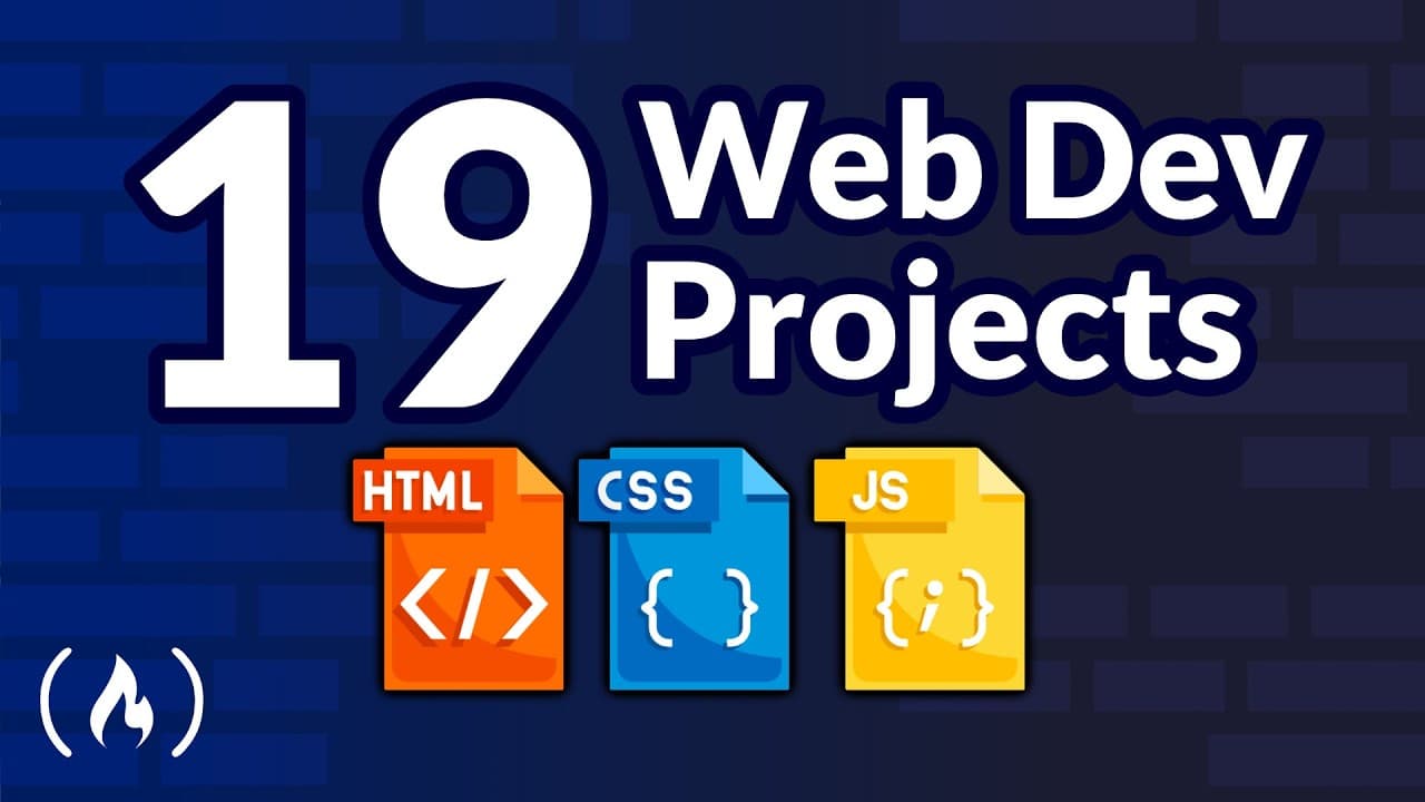 This 12-Hour Web Dev Course Builds 19 Real Projects