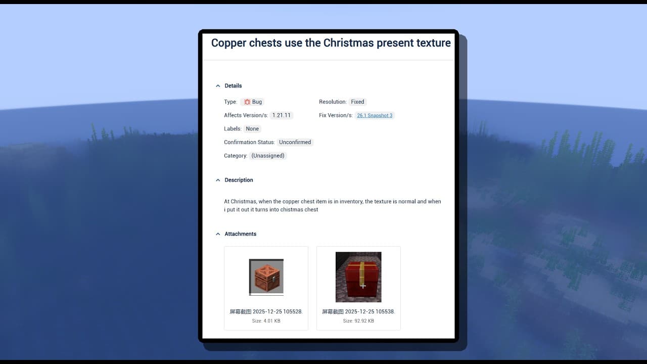 Minecraft 26.1 Snapshot: Game Rules Revamped
