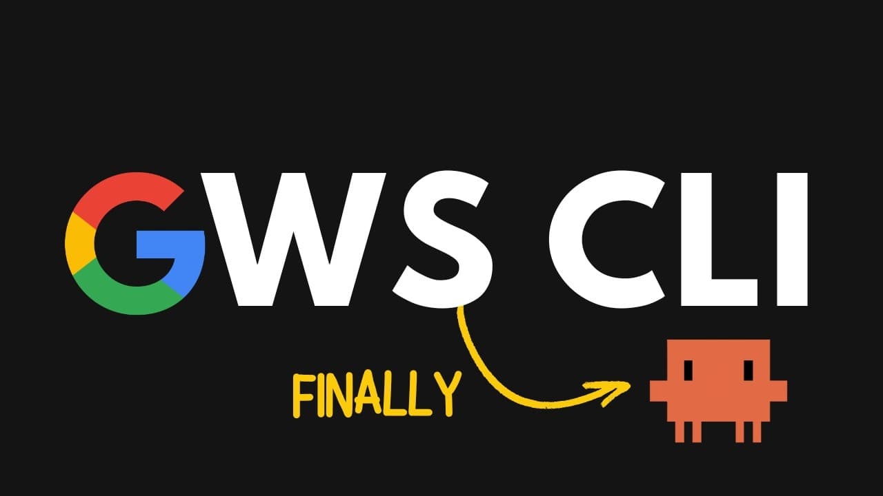 Google's gwscli: Built for AI Agents, Not Humans