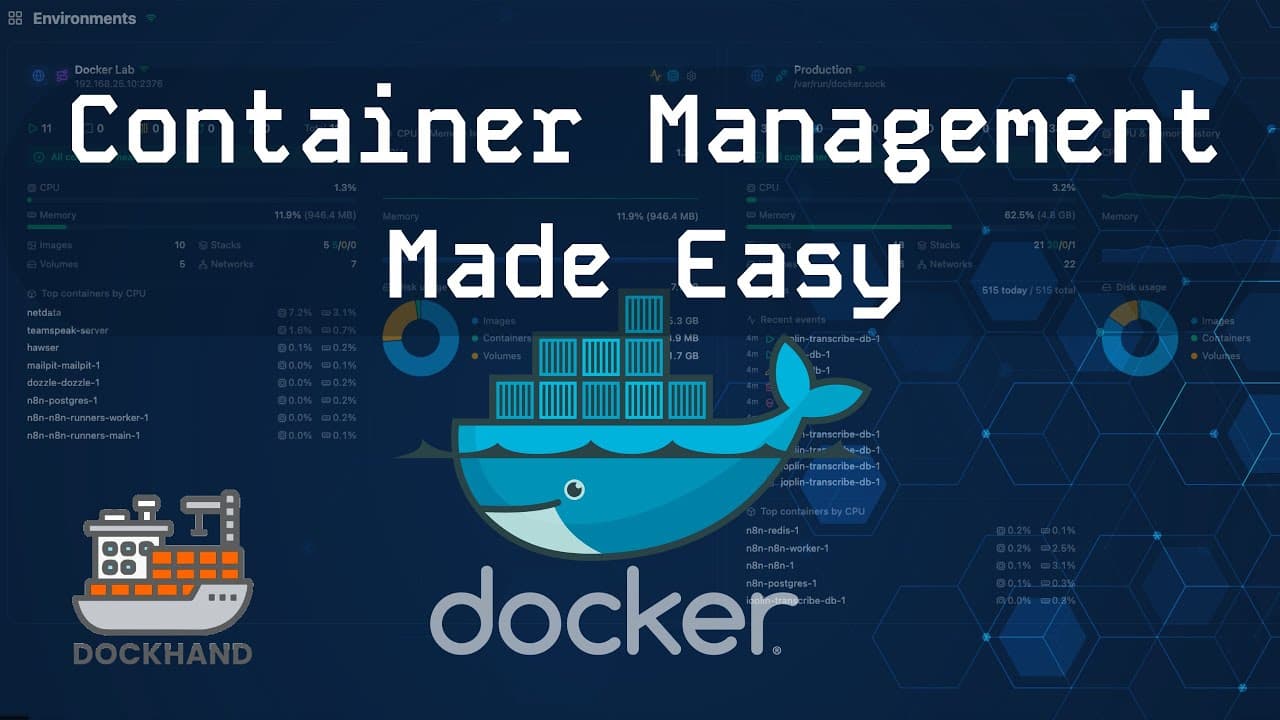 Easiest Docker Container Management with Dockhand