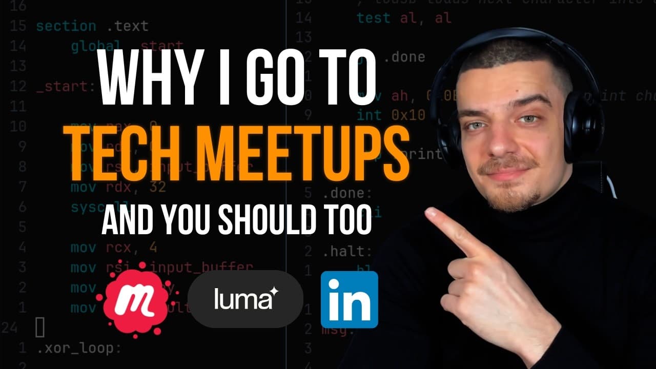 Tech Meetups: Why Showing Up Matters More Than Networking