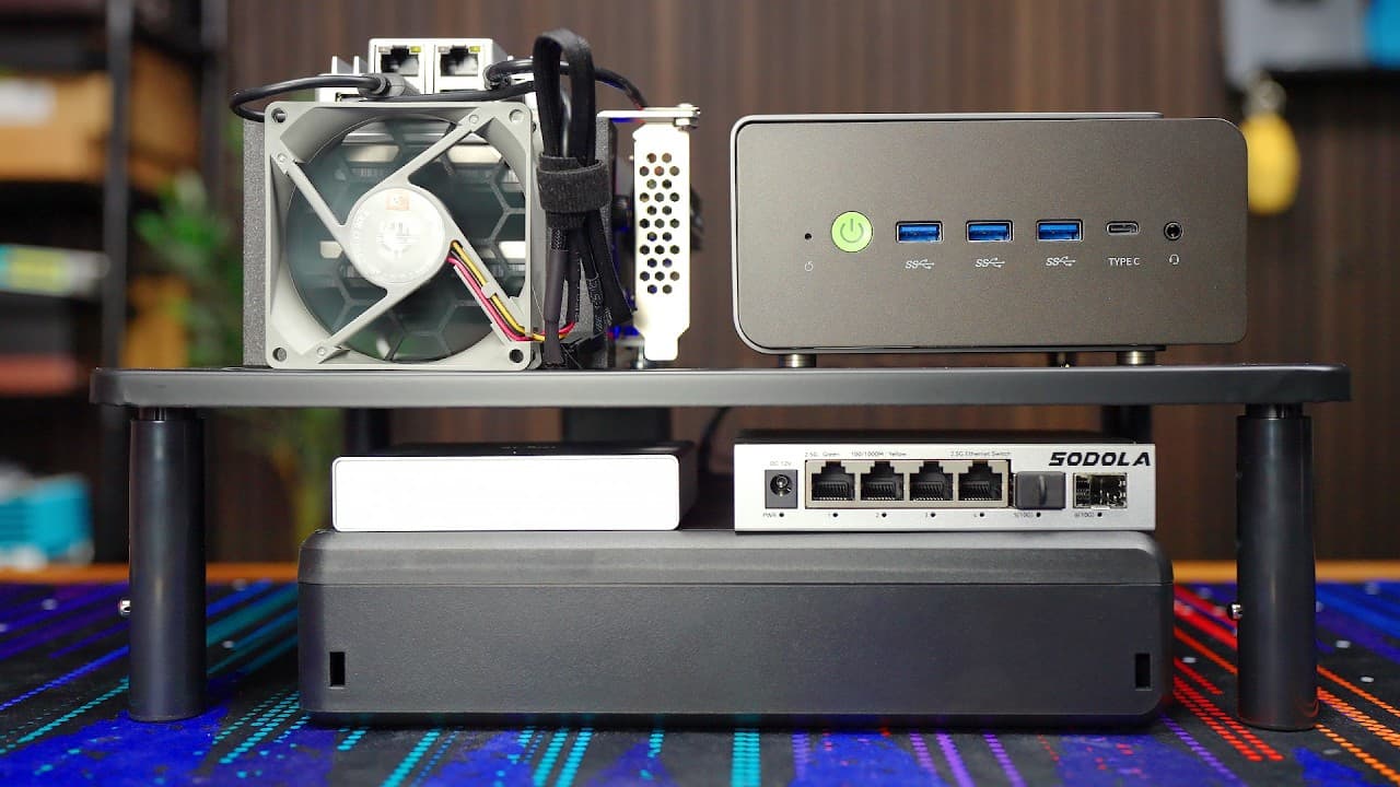 This Compact Home Lab Fits on Your Desk (And Actually Works)