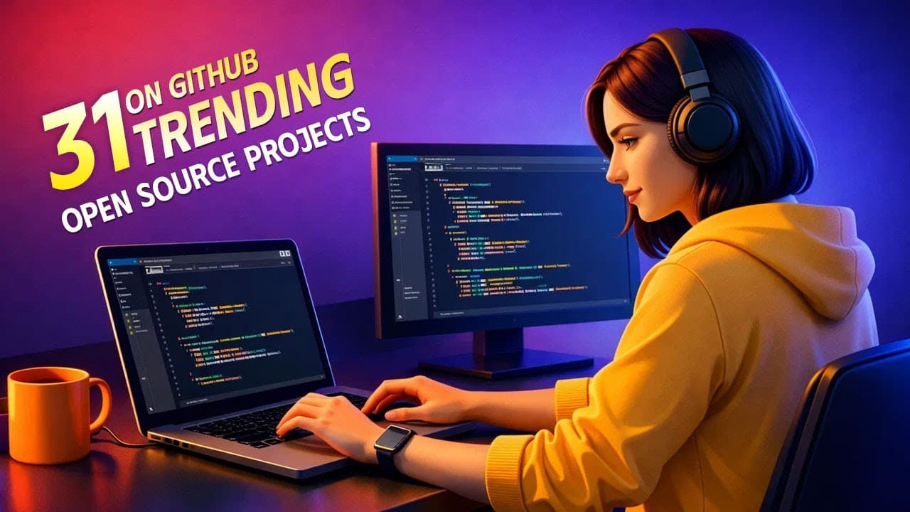 Explore GitHub's Trending Projects: AI, Tools & More