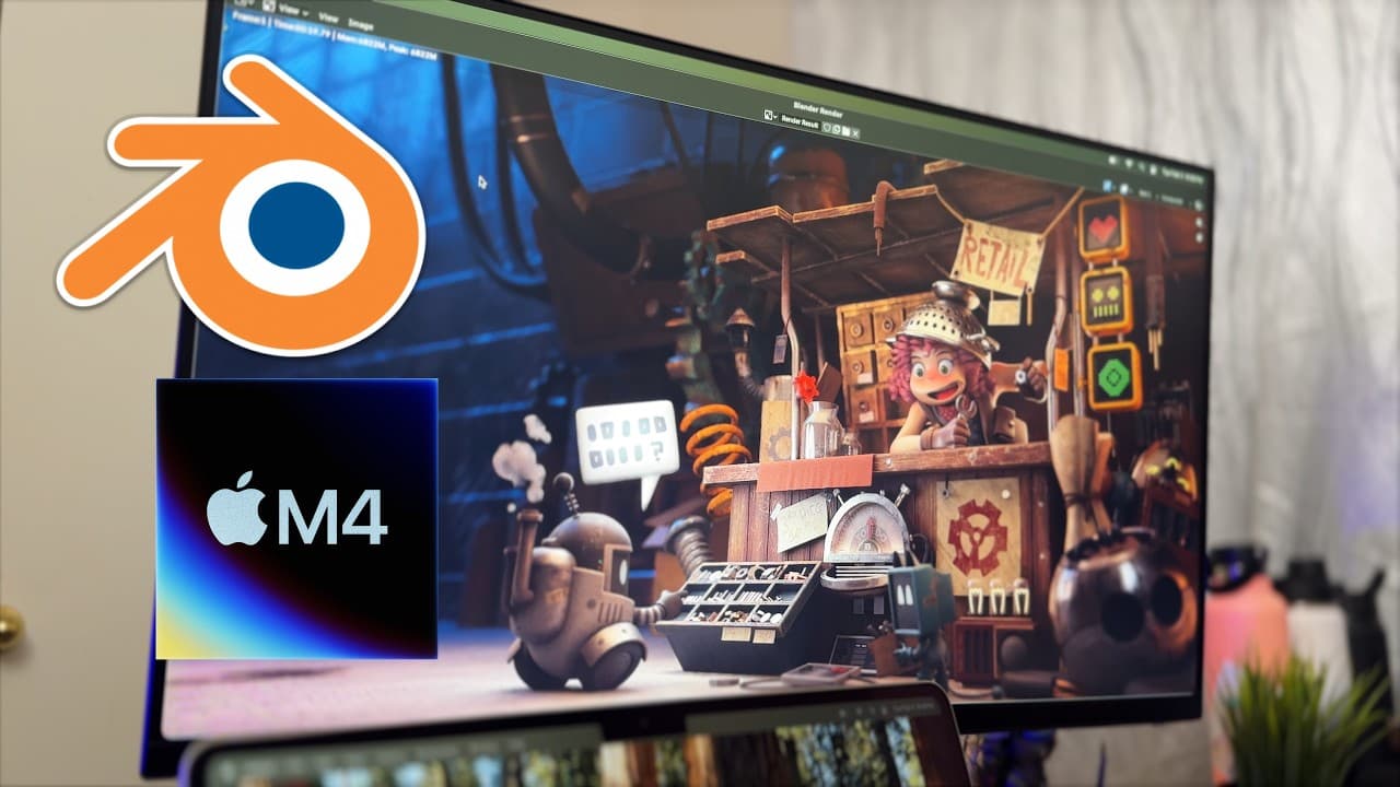 M4 MacBook Air Performance: External Display Test