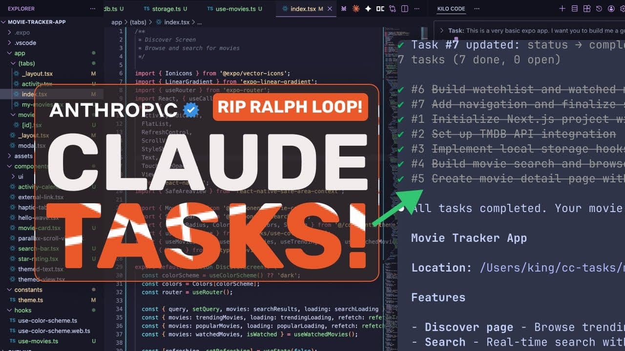 Claude Code's 'Tasks' Redefine AI Project Management