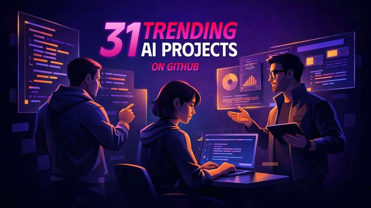 Unleashing 31 Game-Changing AI Projects on GitHub