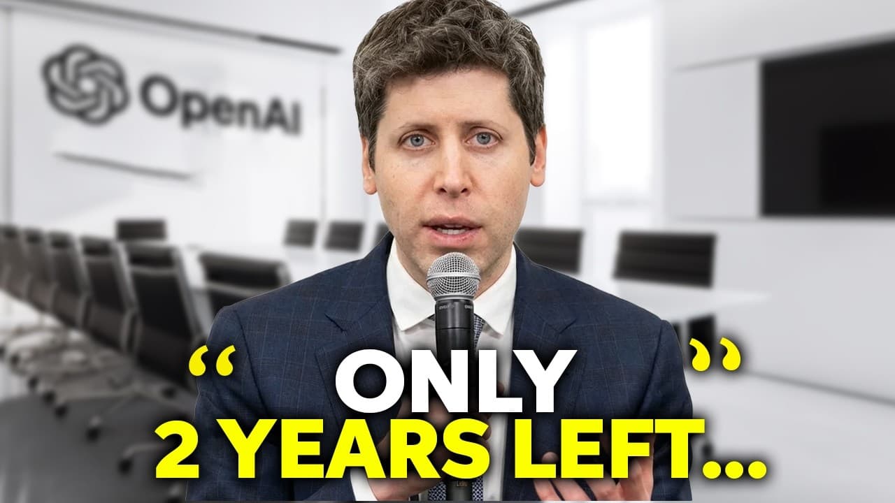 Sam Altman Says AGI Arrives in 2 Years. Here's the Data.