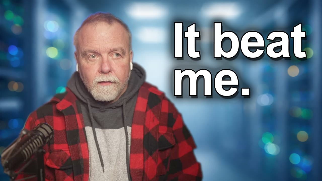 A Retired Engineer Built Superhuman AI in His Garage