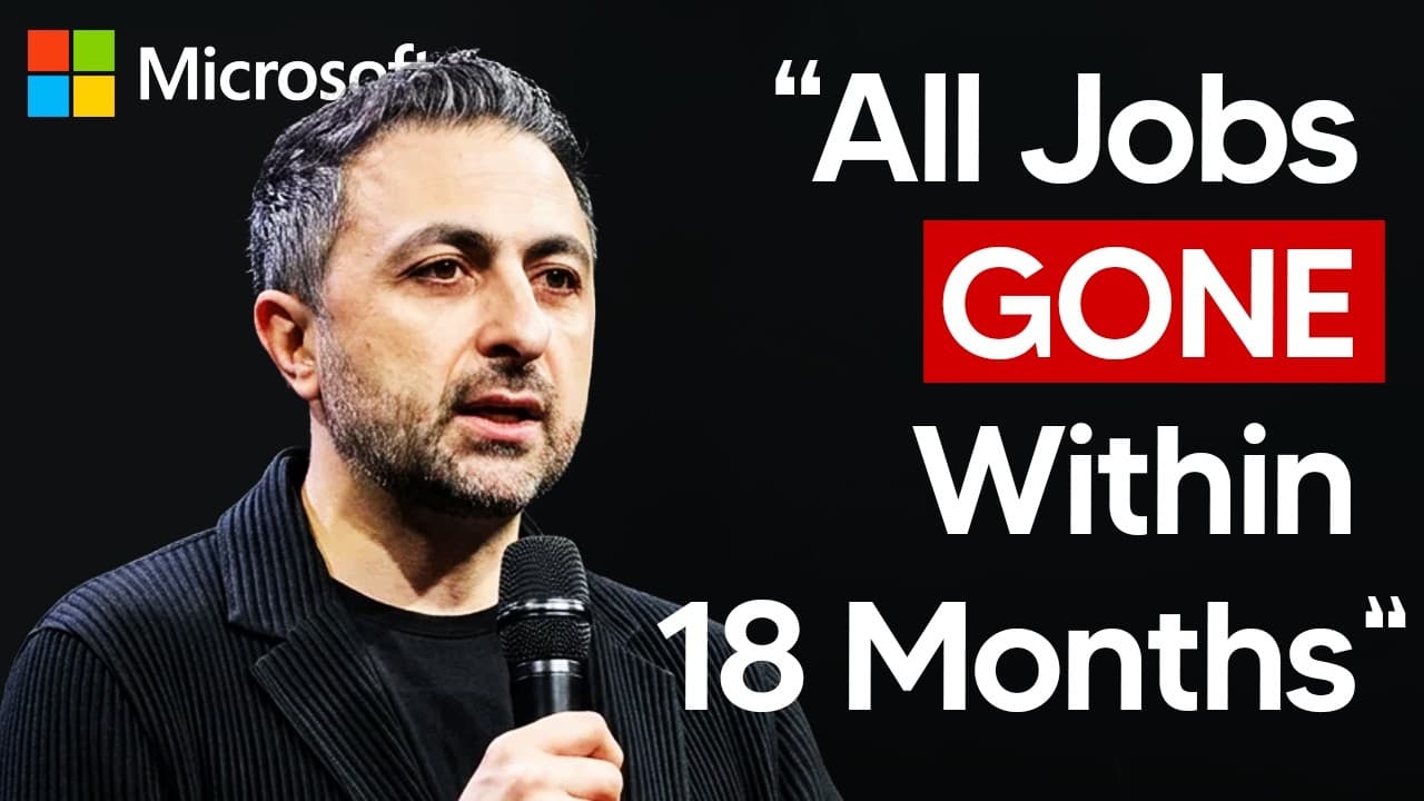 Microsoft AI Chief Predicts White-Collar Job Automation