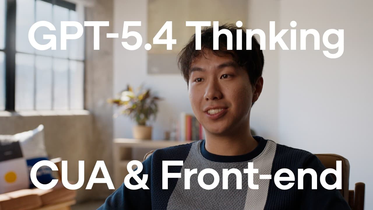 OpenAI's GPT-5.4 Can Now Test Its Own Code Like a Human