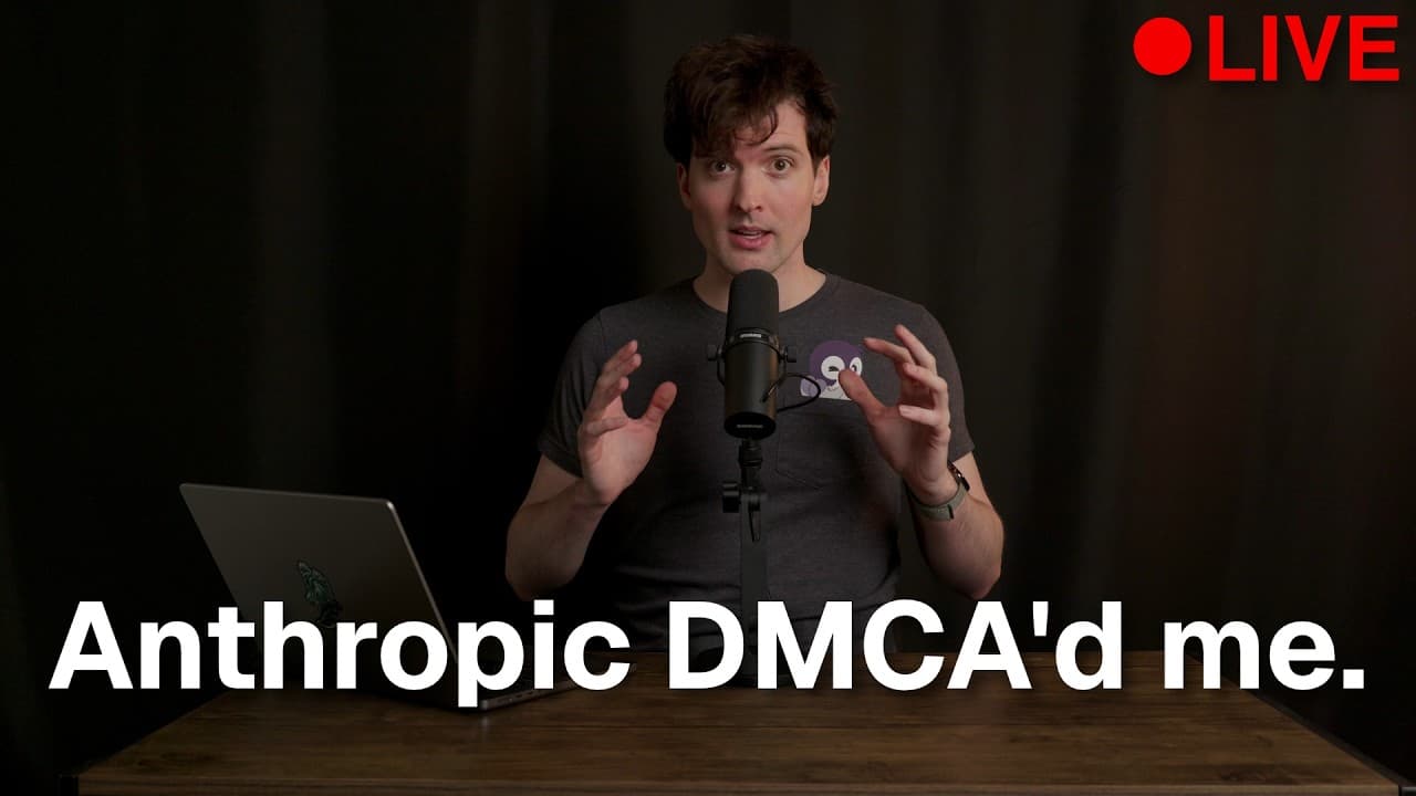 Anthropic DMCA'd a Developer for Changing One Word