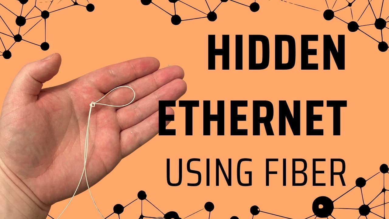 Invisible Fiber Optics: A Game-Changer for Home Ethernet