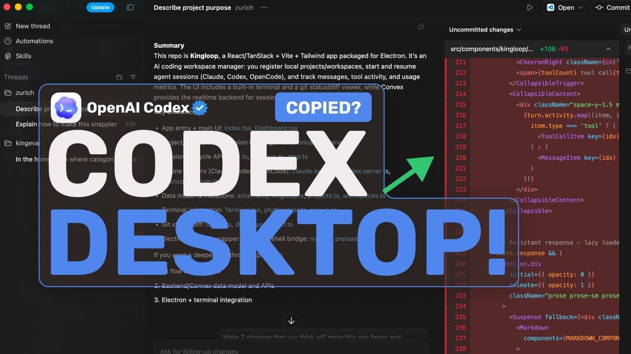 OpenAI's Codex Desktop App Launches With Curious Bugs