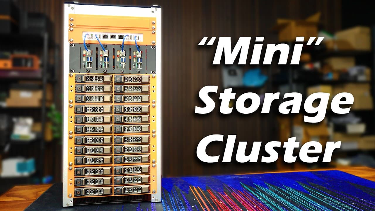 This 24-Bay Raspberry Pi Cluster Is Gloriously Impractical
