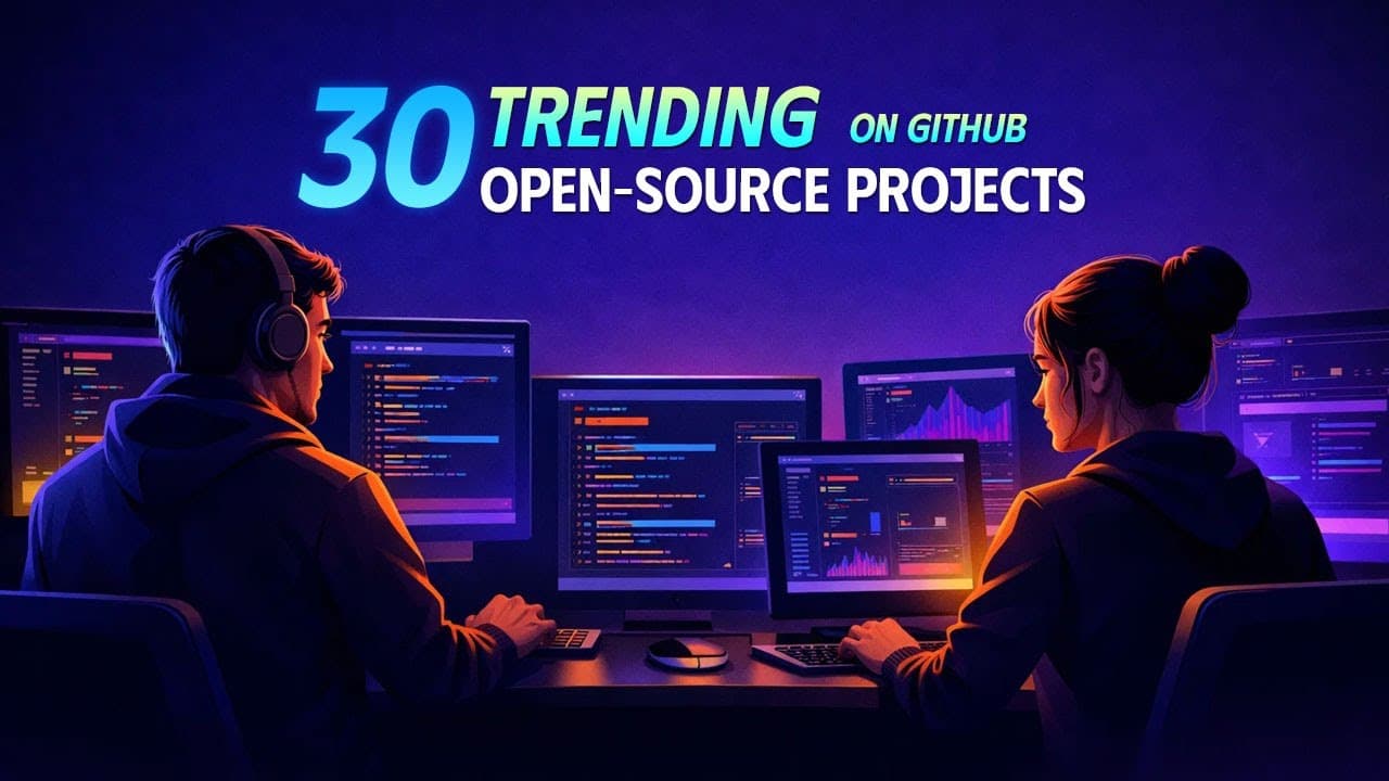 Explore GitHub's Latest Trending Open-Source Projects