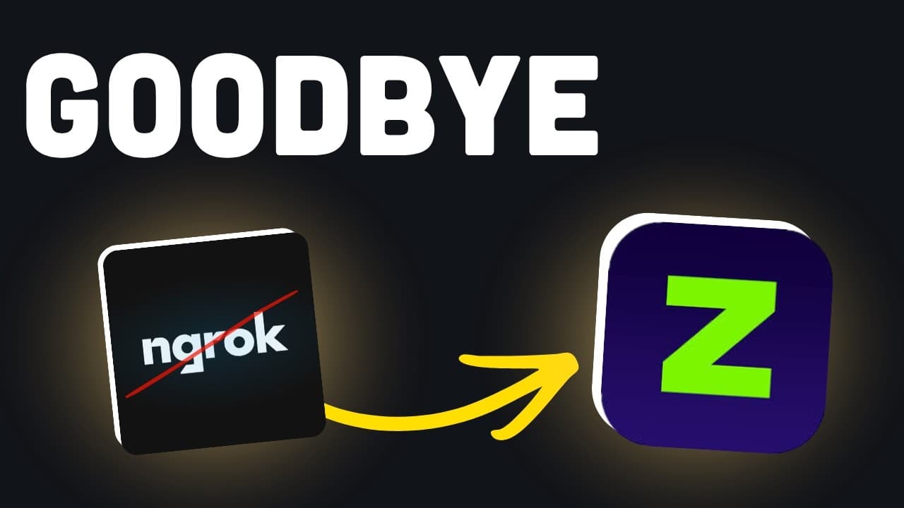 Narak logo with red strikethrough and yellow arrow pointing to green Z on purple background, with "GOODBYE" text at top
