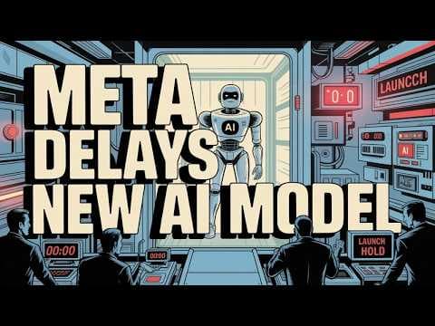 Meta's AI Model Delay Reveals Shifting Power in Tech Race