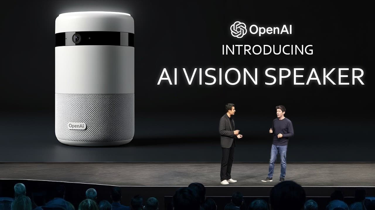 OpenAI's Camera-Powered Smart Speaker Targets 2027 Launch