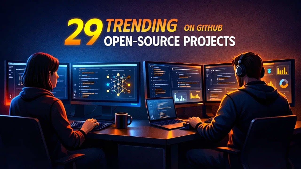 Explore 29 Must-See GitHub Projects Today