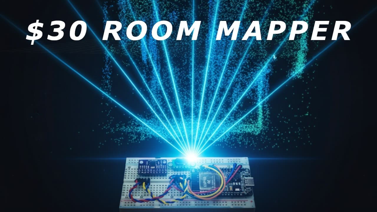 This $30 Breadboard Scans Rooms in 3D. Here's How