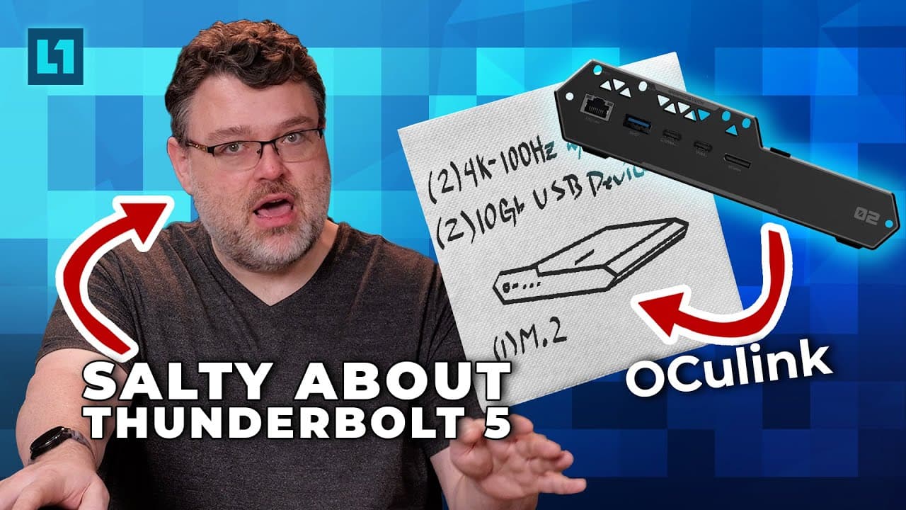 Reimagining Connectivity: Thunderbolt 5 and Beyond