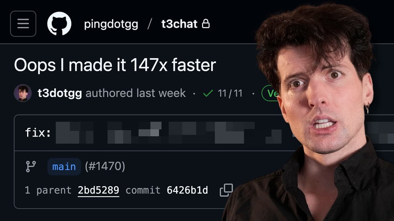 Optimizing Database Queries: Lessons from T3 Chat
