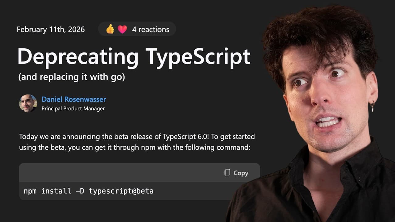 TypeScript Is Getting Rewritten in Go. Here's Why That Matters