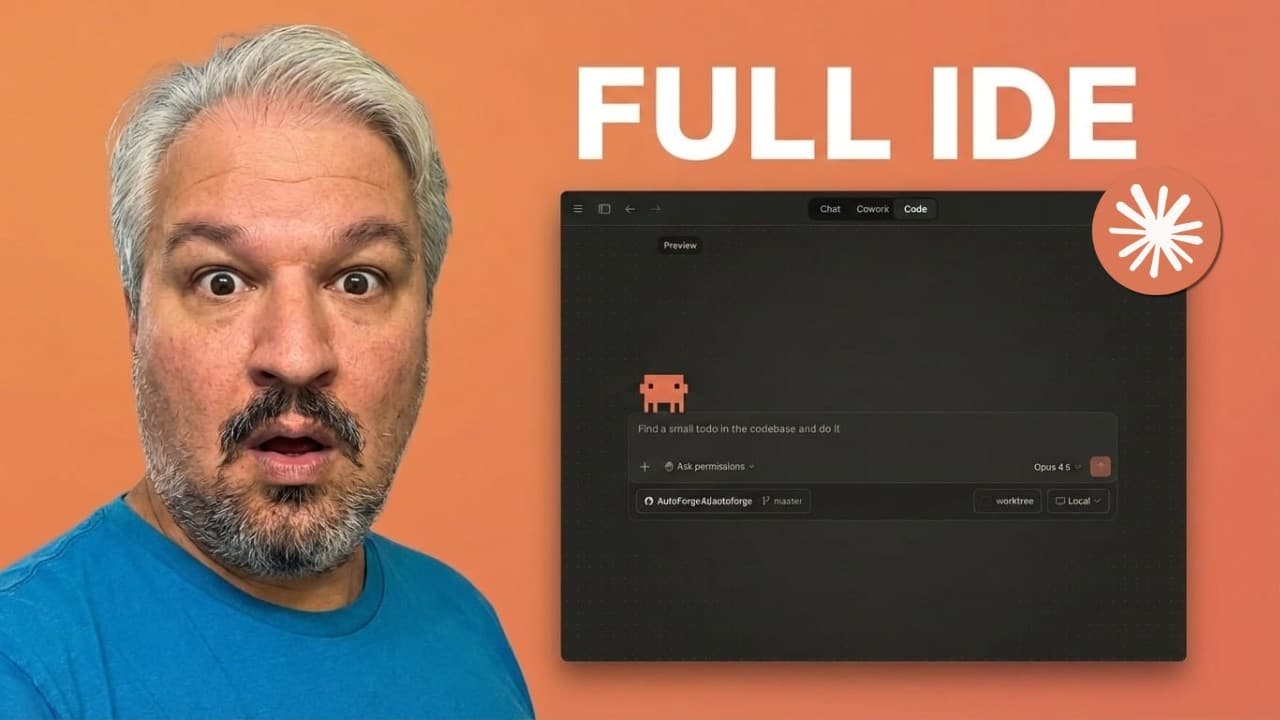 Claude Code Desktop Just Replaced My Entire Dev Environment