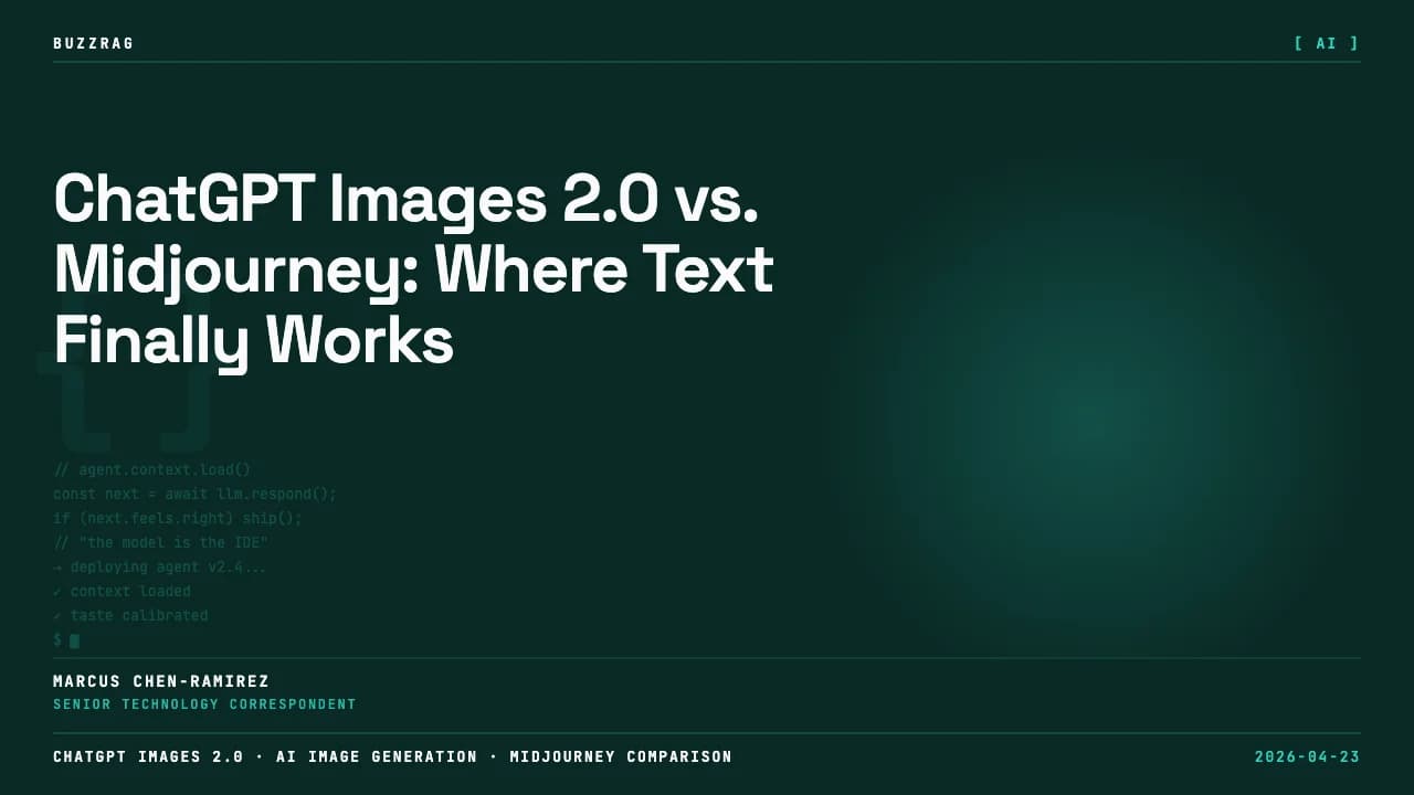 Man pointing at glowing OpenAI logo with crowned banana and trophy icons on teal background announcing GPT-Image 2 release