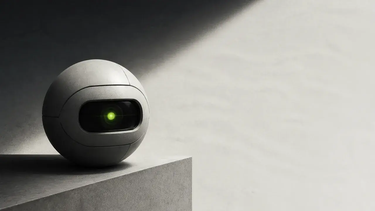 Bright green Nvidia logo with mechanical hands surrounding a glowing eye, "100x UPDATES" and "New Autonomous AI" text on…